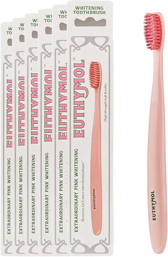 Euthymol Whitening Toothbrush Pink Count